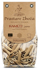 Pâtes (à base de kamut léger) penne tube BIO 250 g - FABIJAŃSCY