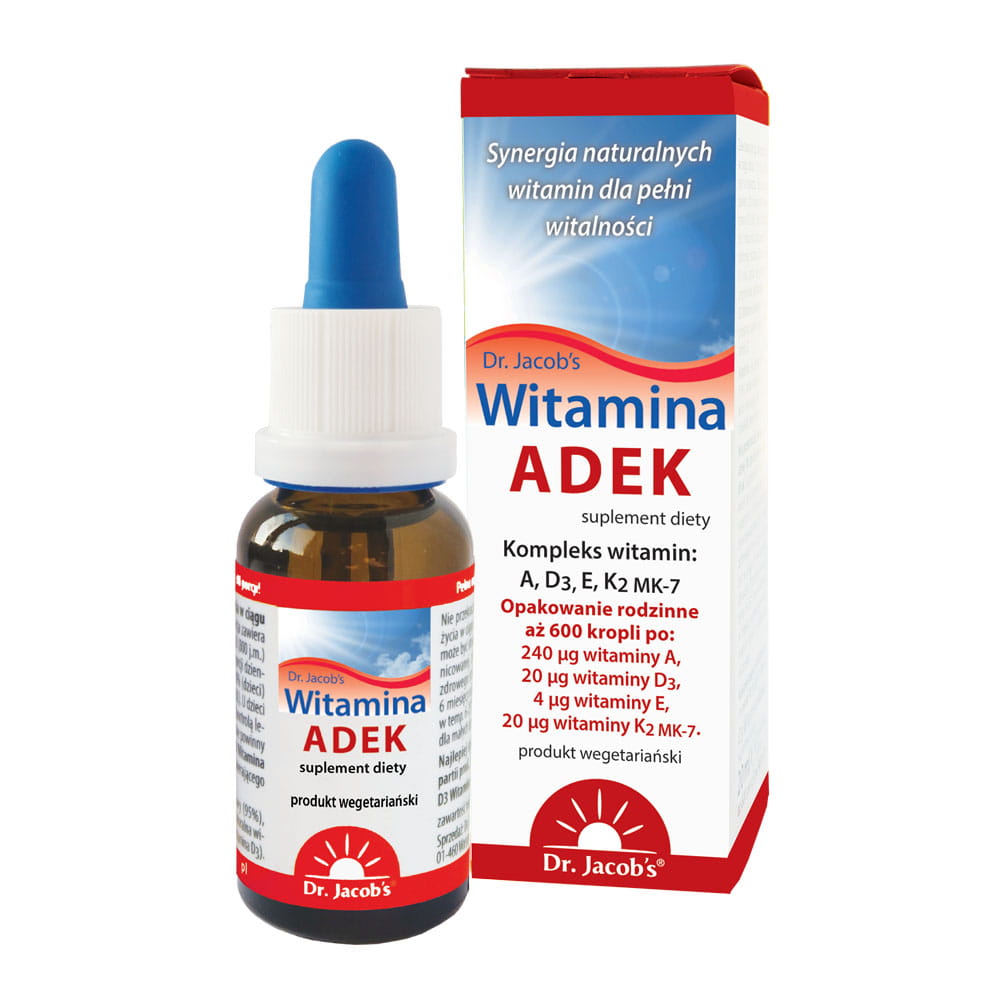 Vitamine ADEK 20ml DR. JACOB'S
