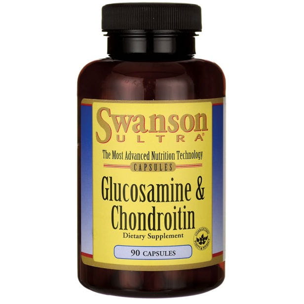 Glucosamine avec chondroïtine 500mg/400mg glucosamine chondroïtine 90 gélules SWANSON