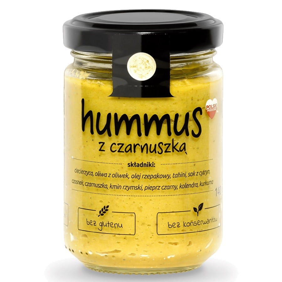 Houmous au cumin noir 140g HOTZ