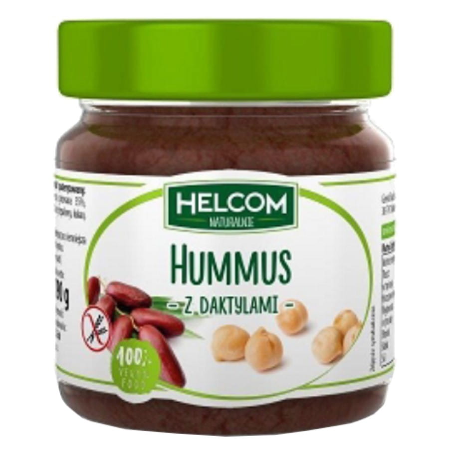 Houmous aux dattes sans sucre ajouté HELCOM 200g