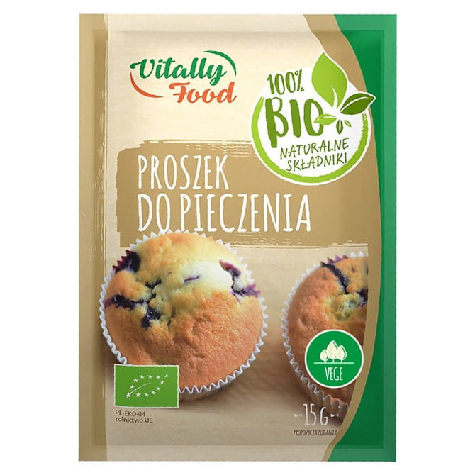 Poudre à lever BIO 15g VITALLY FOOD