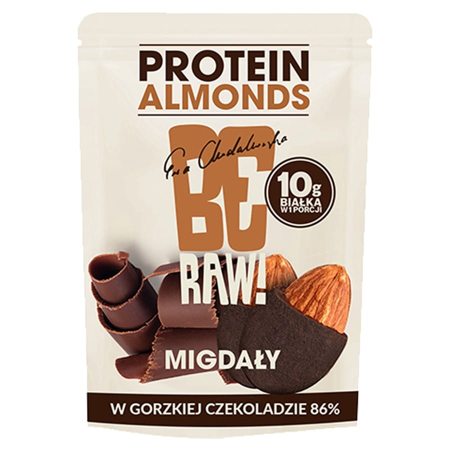 Chocolat noir amandes 86% 45g BERAW