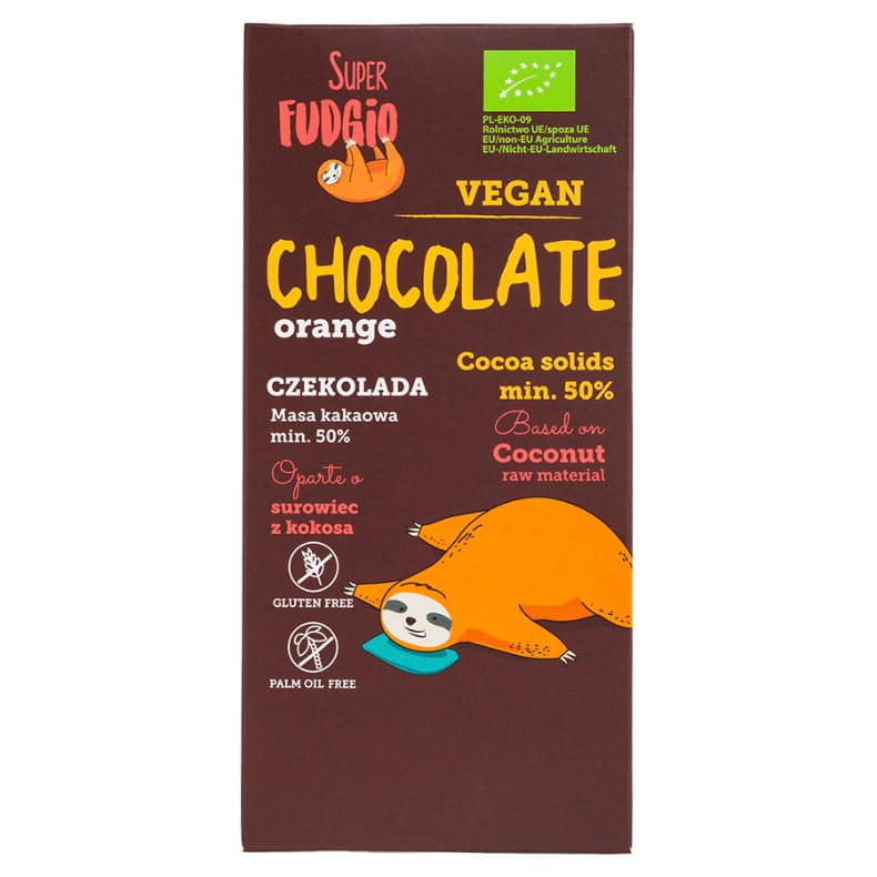 Chocolat Orange BIO 80g SUPER FUDGIO