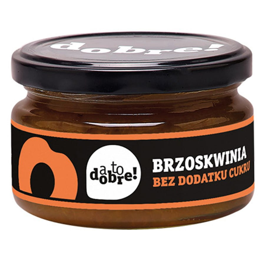 Pêche sans sucre ajouté à la consistance d'une confiture 210g - C'EST BON !