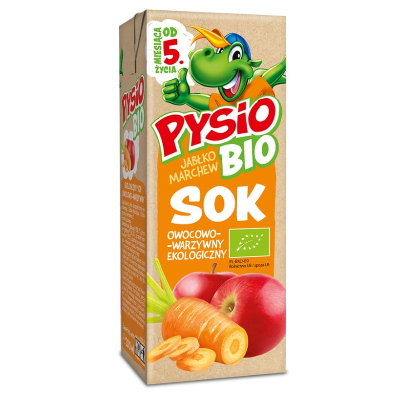 Jus Pomme - Carotte BIO 200ml PYSIO