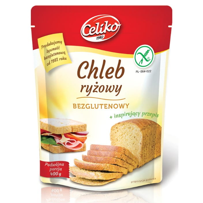 Mélange pour pain de riz sans gluten 400g CELIKO