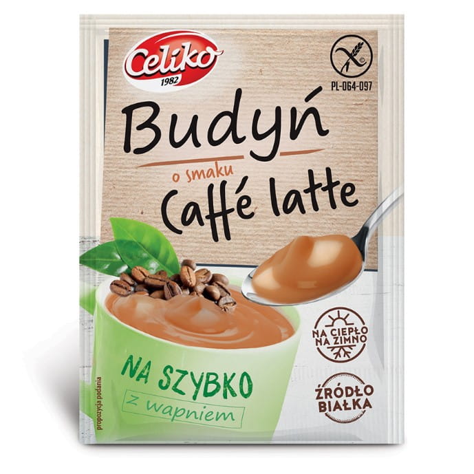 Pudding rapide au café latte sans gluten 37g CELIKO