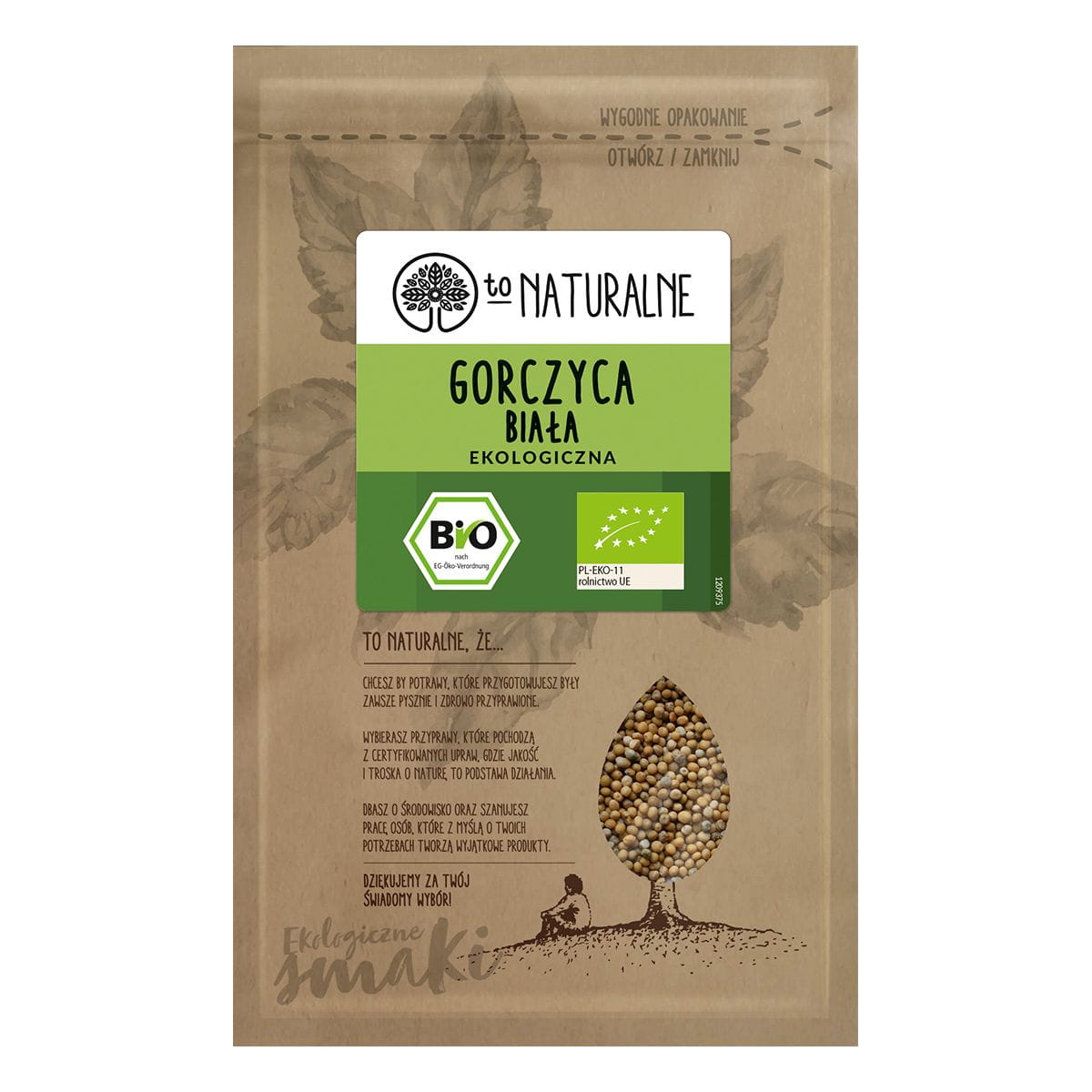 Primauté de moutarde blanche BIO 30g