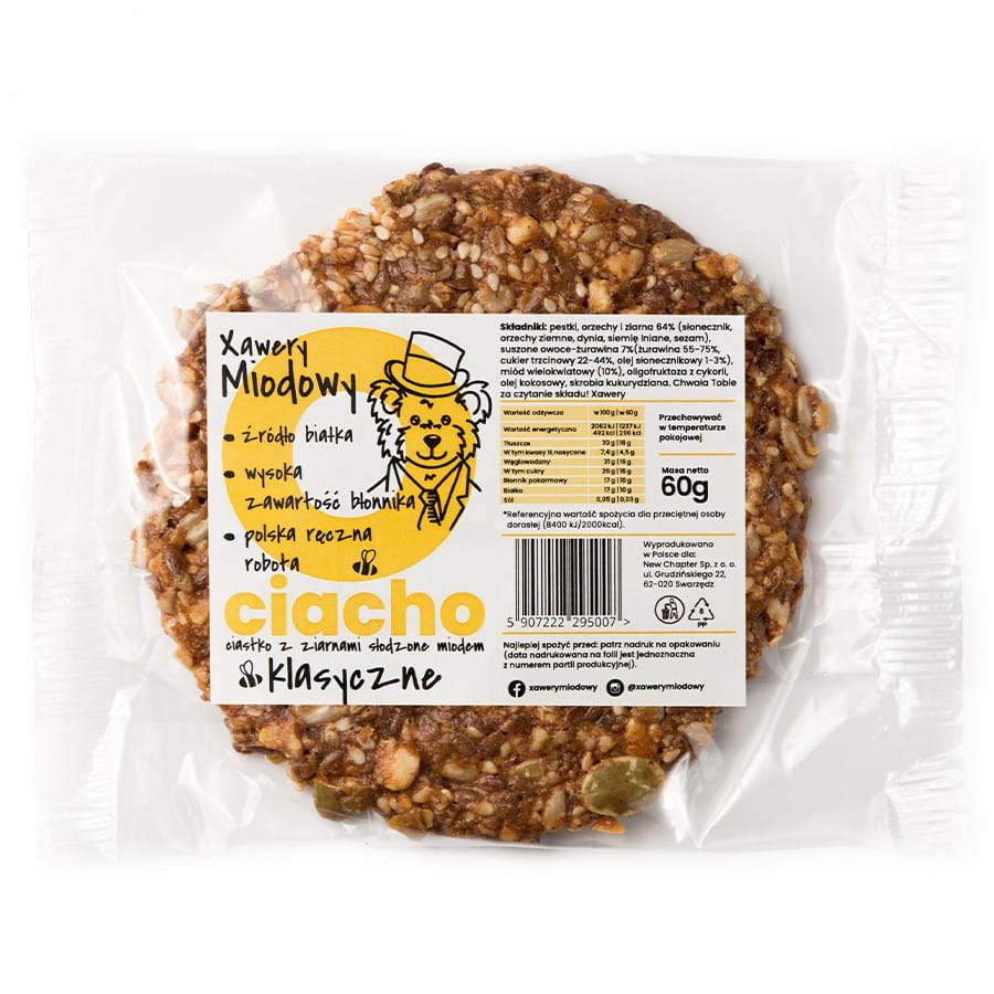 O - gâteau classique 60g HONEY XAWERY