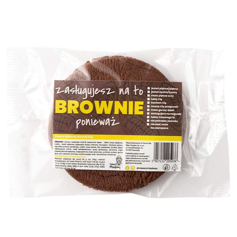 Brownie 60g MIEL XAWERY