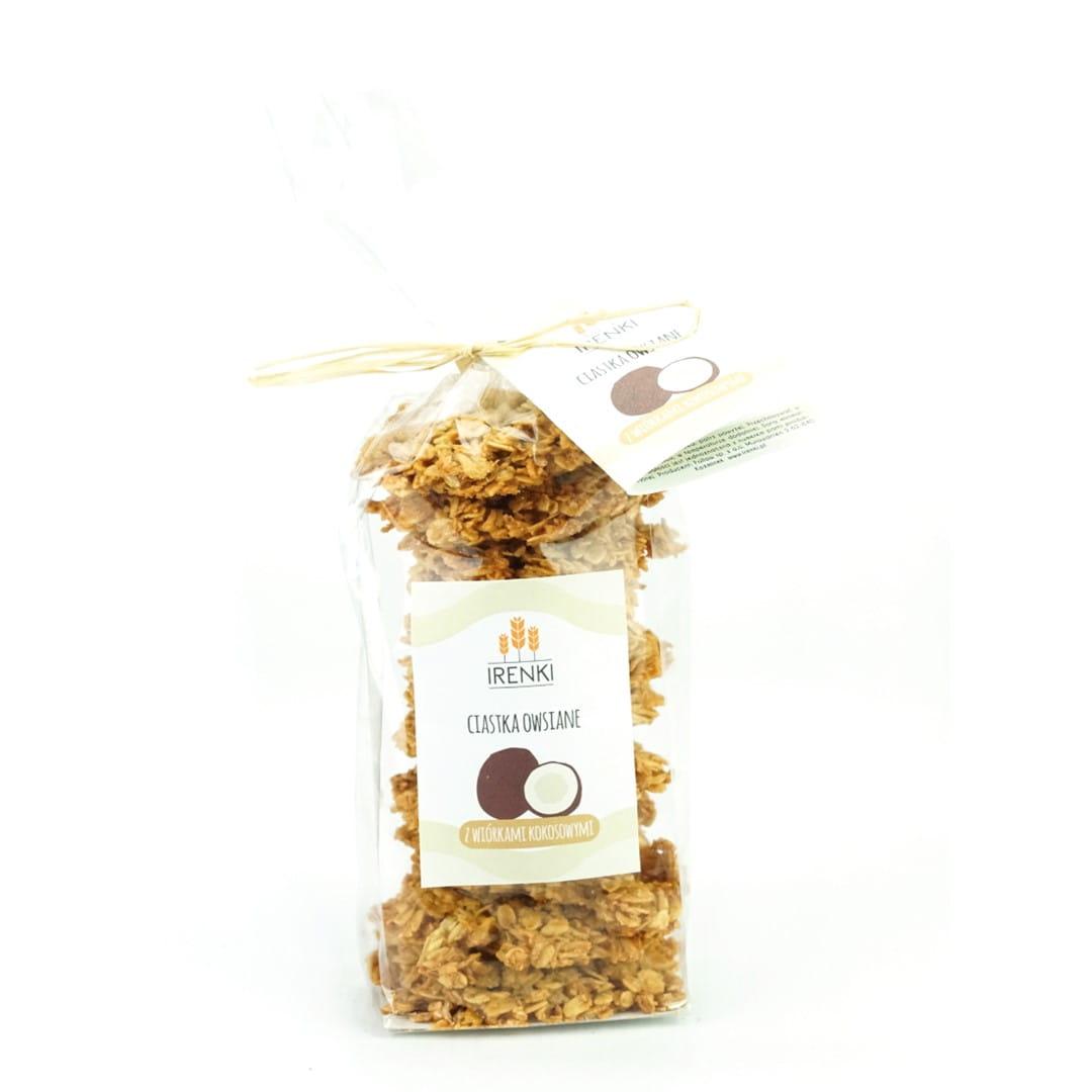Galettes d'avoine aux copeaux de noix de coco 175g IRENA