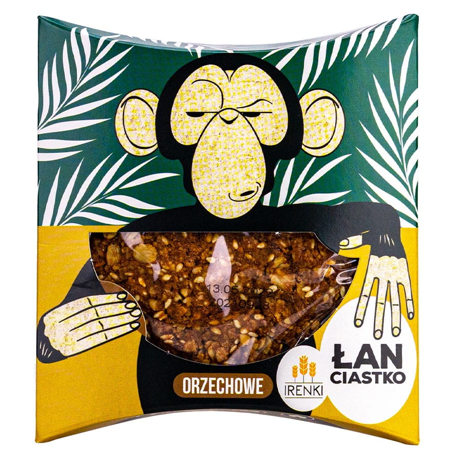 Biscuit Ian à la crème de noix - singe 40g IRENA