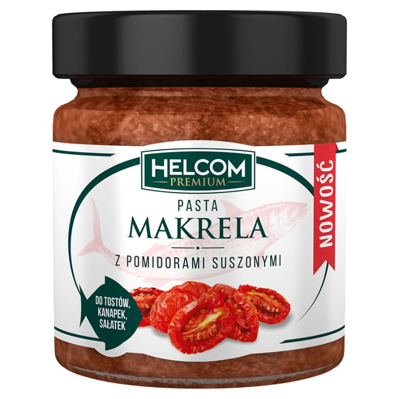 Pâte de maquereau aux tomates séchées 180g HELCOM