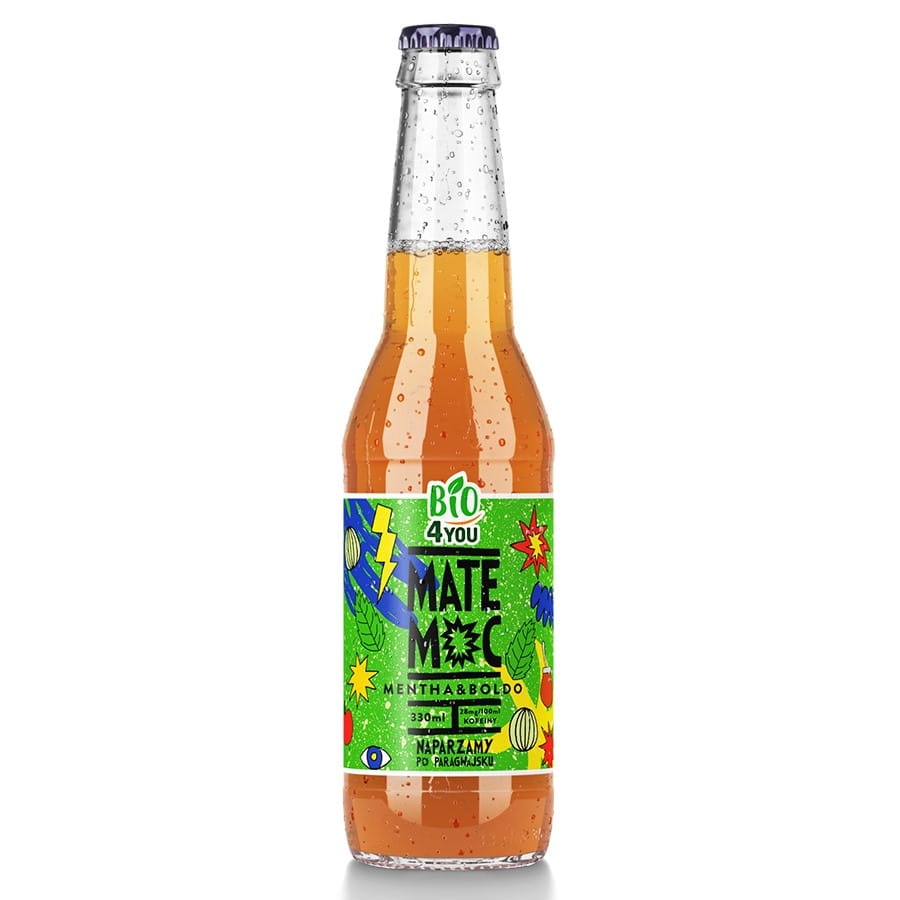 Yerba maté moc - mentha + boldo BIO 330ml BIO4YOU