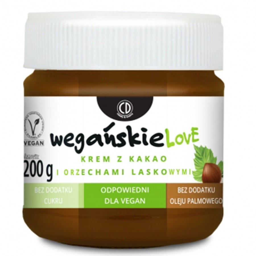 Crème au cacao et aux noisettes vegan 200g - CD