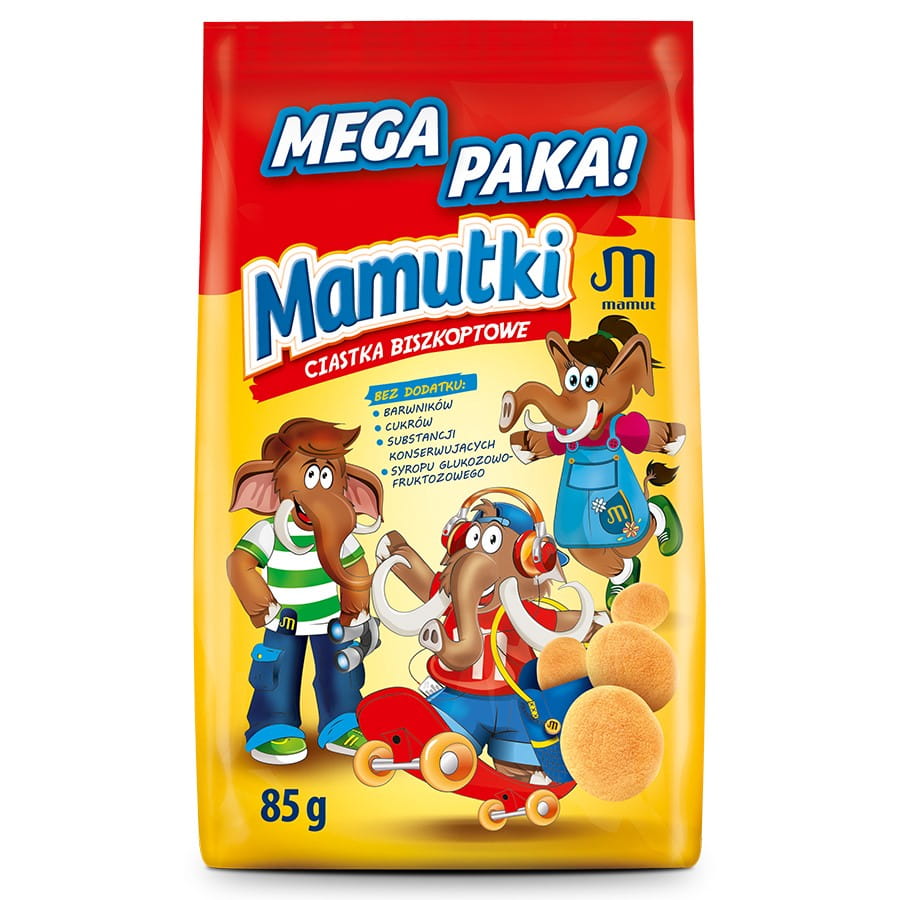 Génoises sans sucre ajouté 85g MAMUT