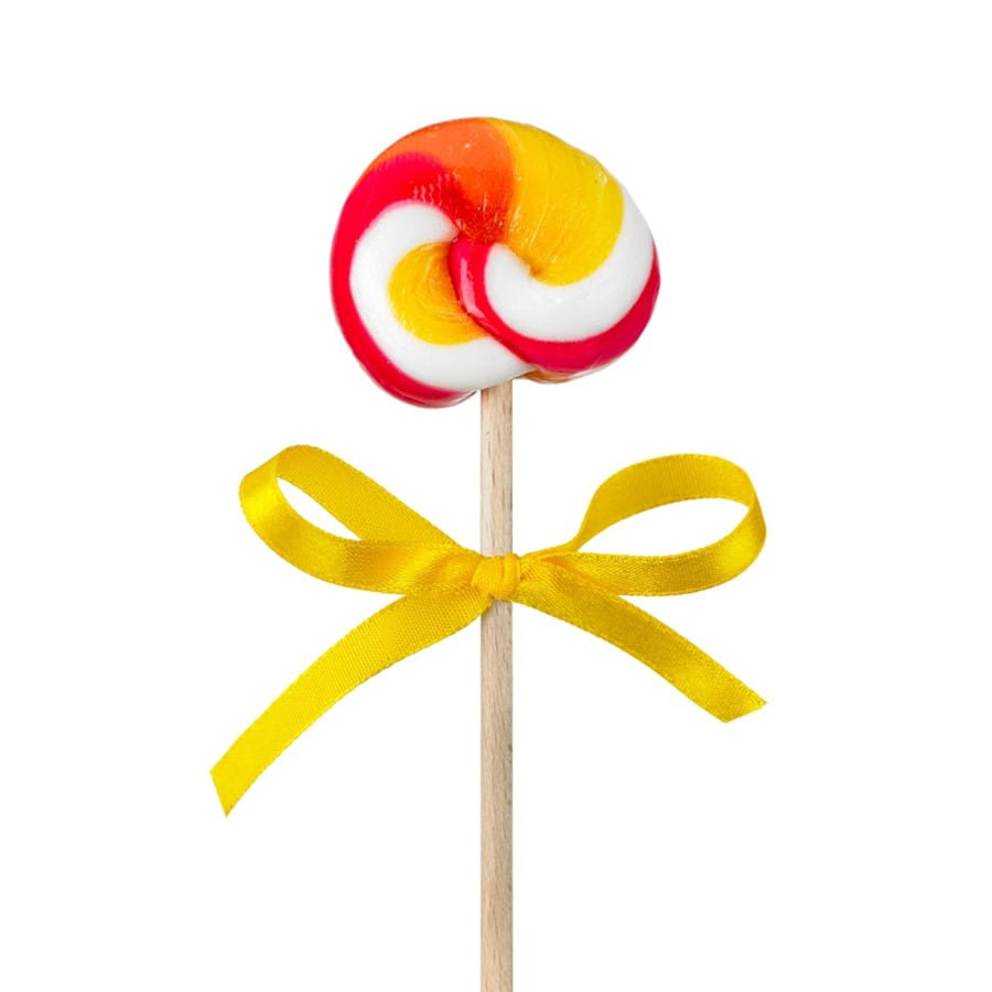 Sucette saveur mangue sans sucre 20g