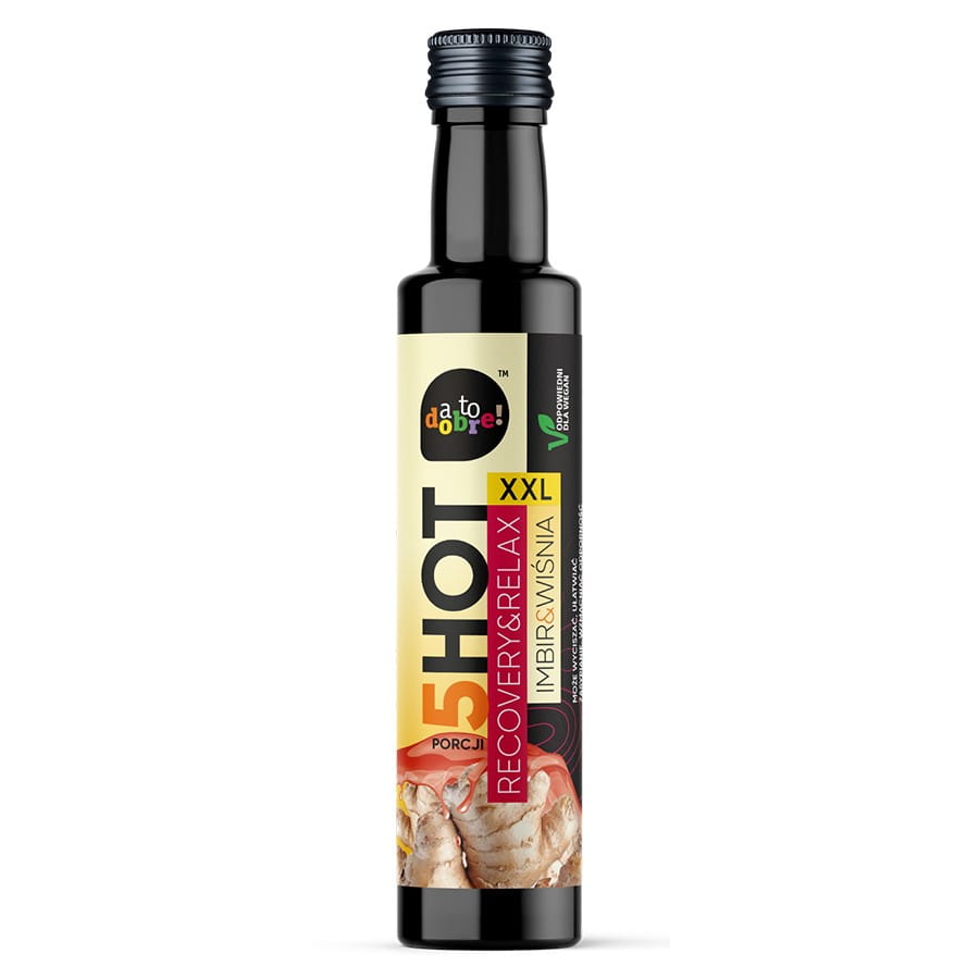 Shot recovery and relax XXL au gingembre et à la cerise 250ml - C'EST BON !
