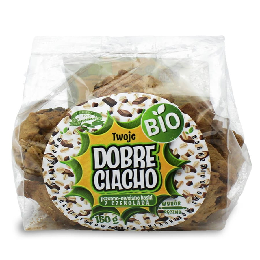 Biscuits à l'avoine "kęski" au chocolat BIO 150g BON CIACHO