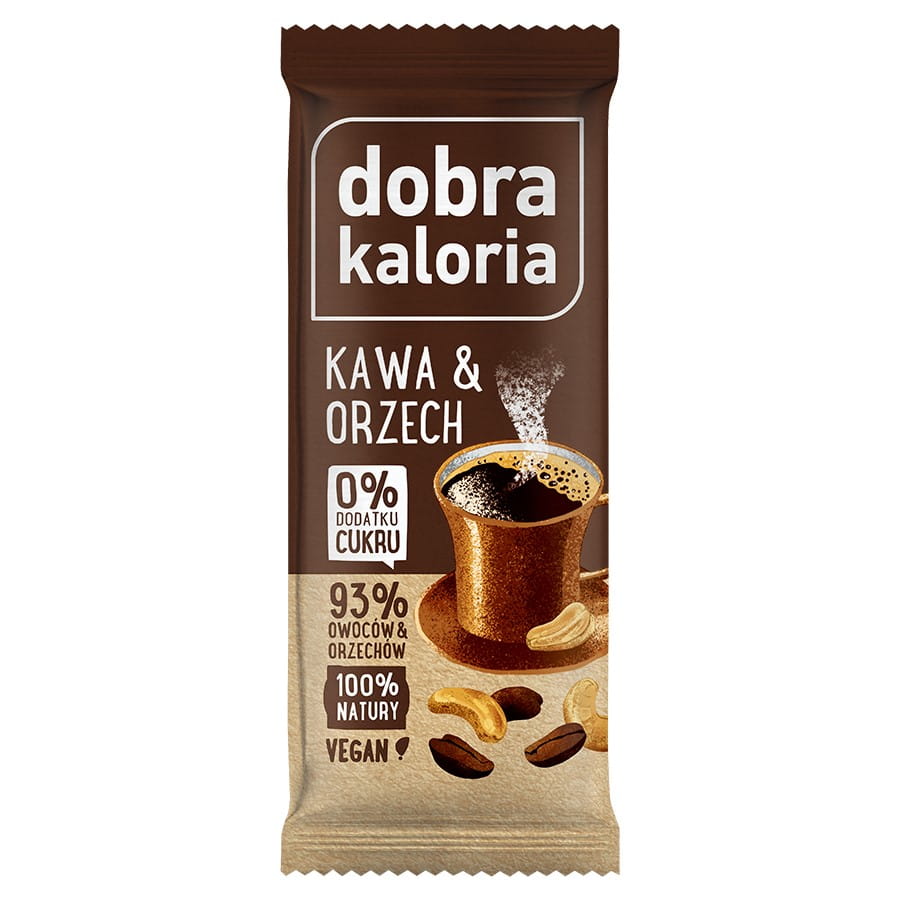 Barre aux fruits - café et noix 35g GOOD KALORIA