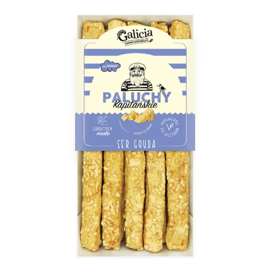 Doigts du capitaine - fromage gouda 130g GALICE