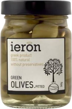 Olives vertes dénoyautées 350g IERON