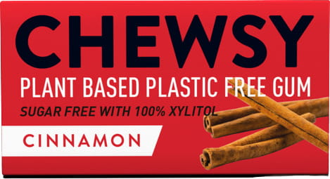 Chewing-gum cannelle au xylitol CHEWSY 15g