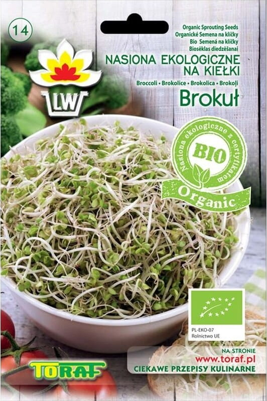 Graines à germer bio - BIO brocoli 10g TORAF