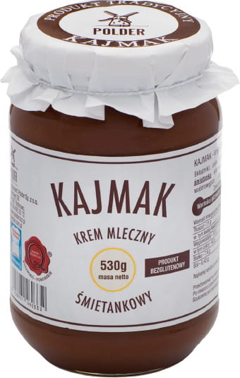 Crème au caramel pot 530g POLDER