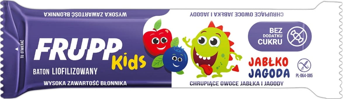 Baton kids pomme - myrtille 10g FRUPP