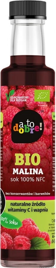 Jus 100% framboise NFC BIO 250ml - C'EST BON !