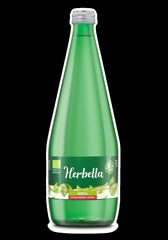 Eau pétillante, arôme menthe BIO 700 ml (verre) HERBELLA