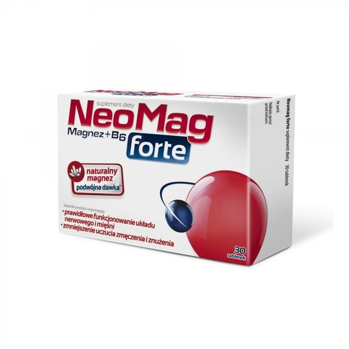 Neomag FORTE pour réduire la fatigue 30 comprimés