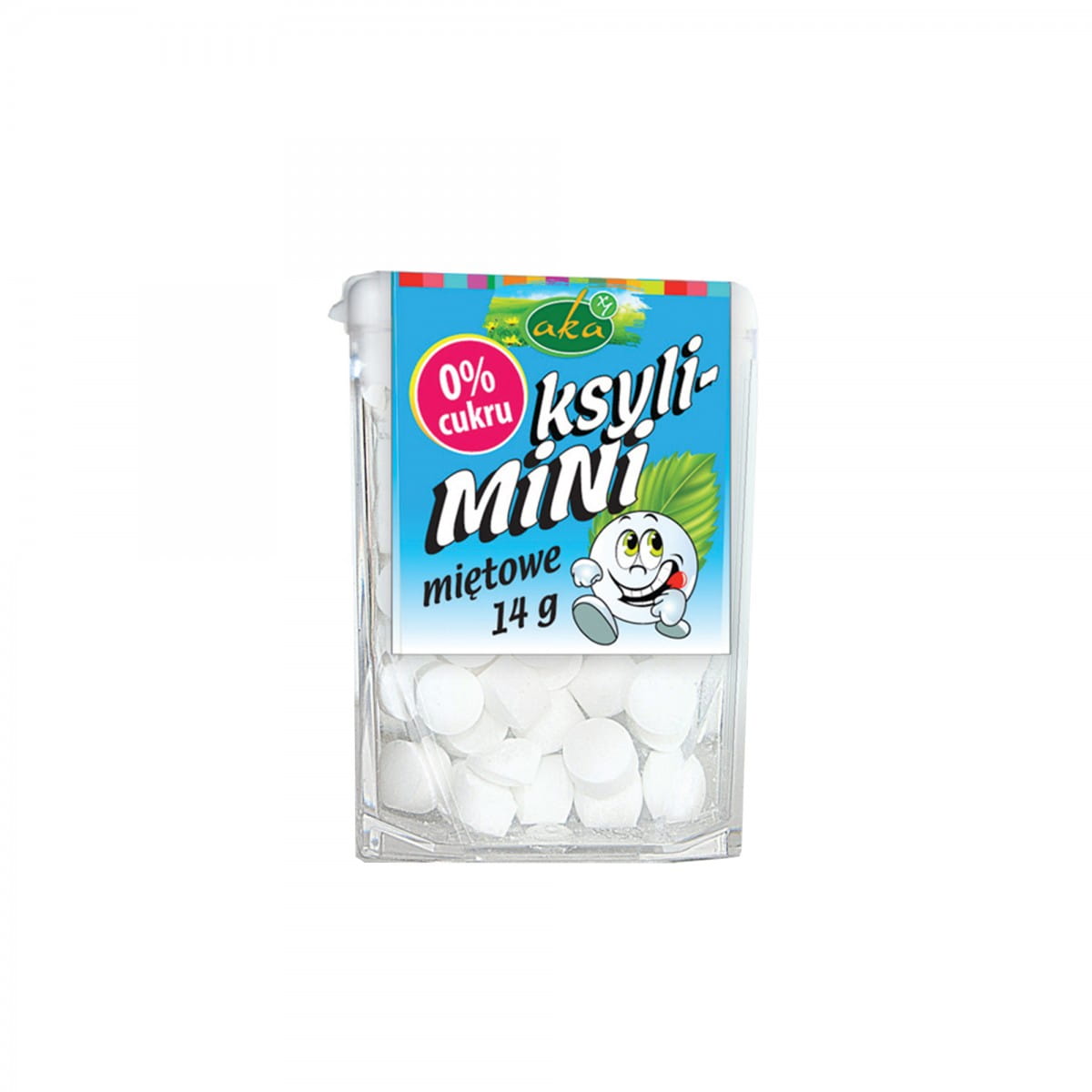 Dragées en poudre sans sucre, menthe 14 g AKA