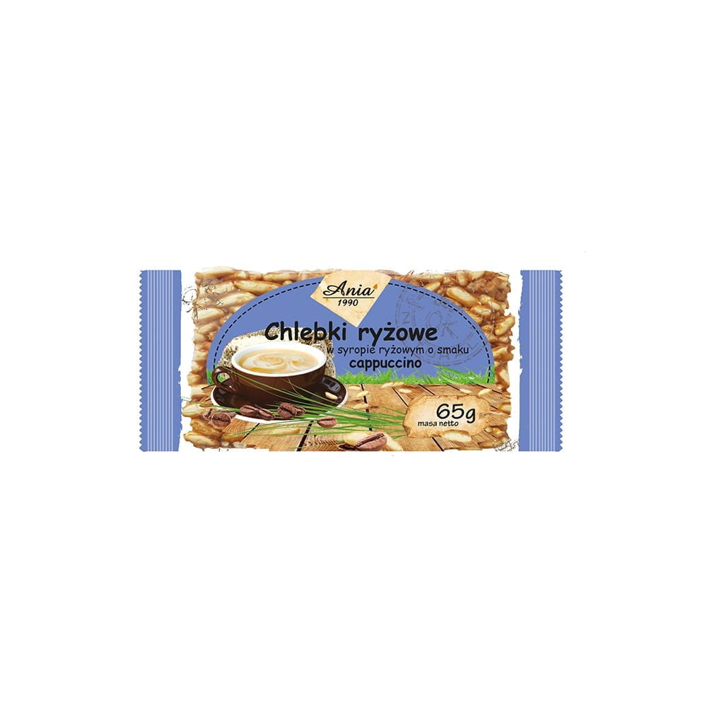 Pains de riz saveur cappuccino 65 g ANIA