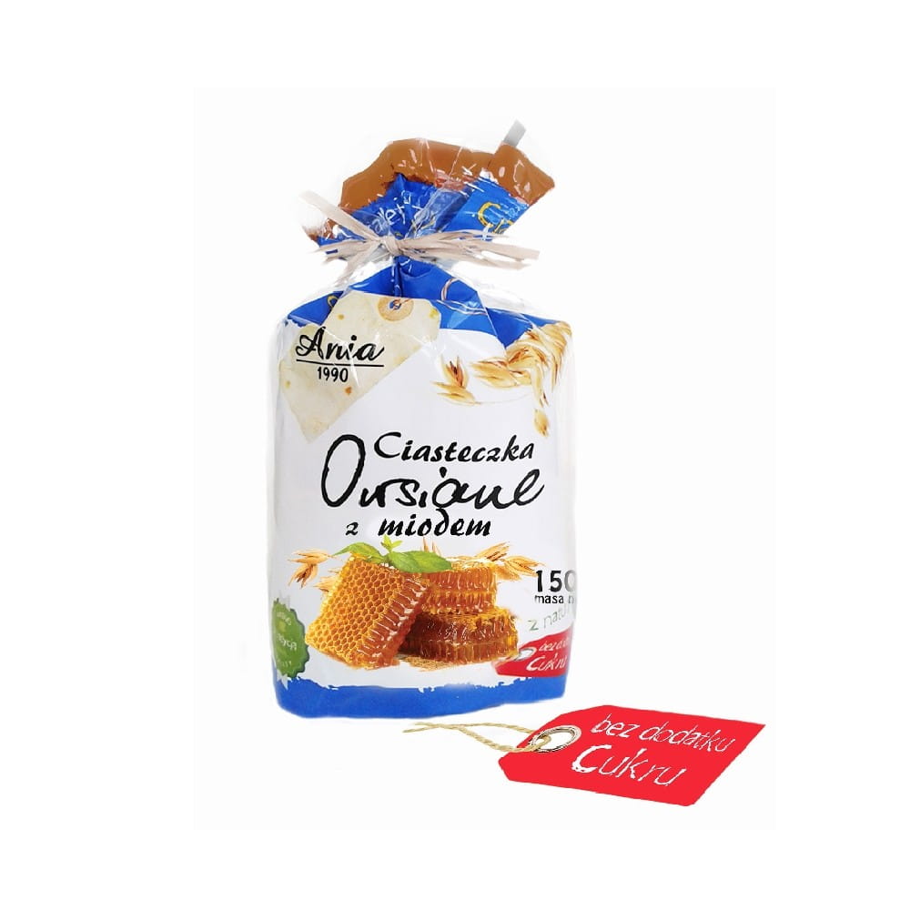 Biscuits flocons d'avoine au miel 150 g ANIA