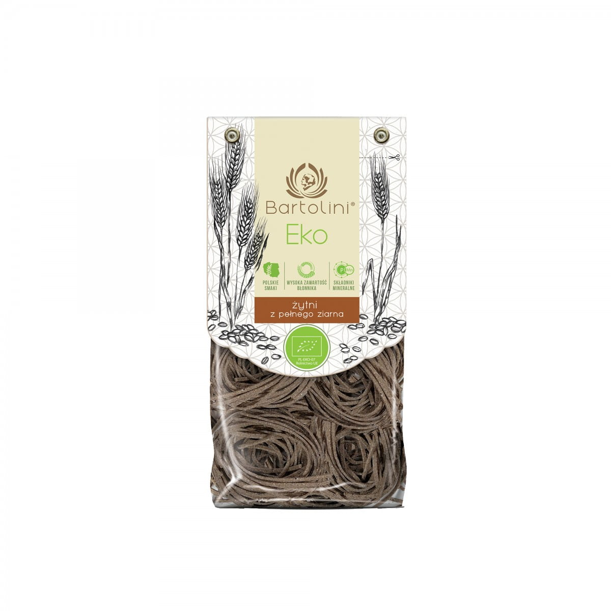 Nouilles de seigle 4 BIO BIO 250 g - BARTOLINI
