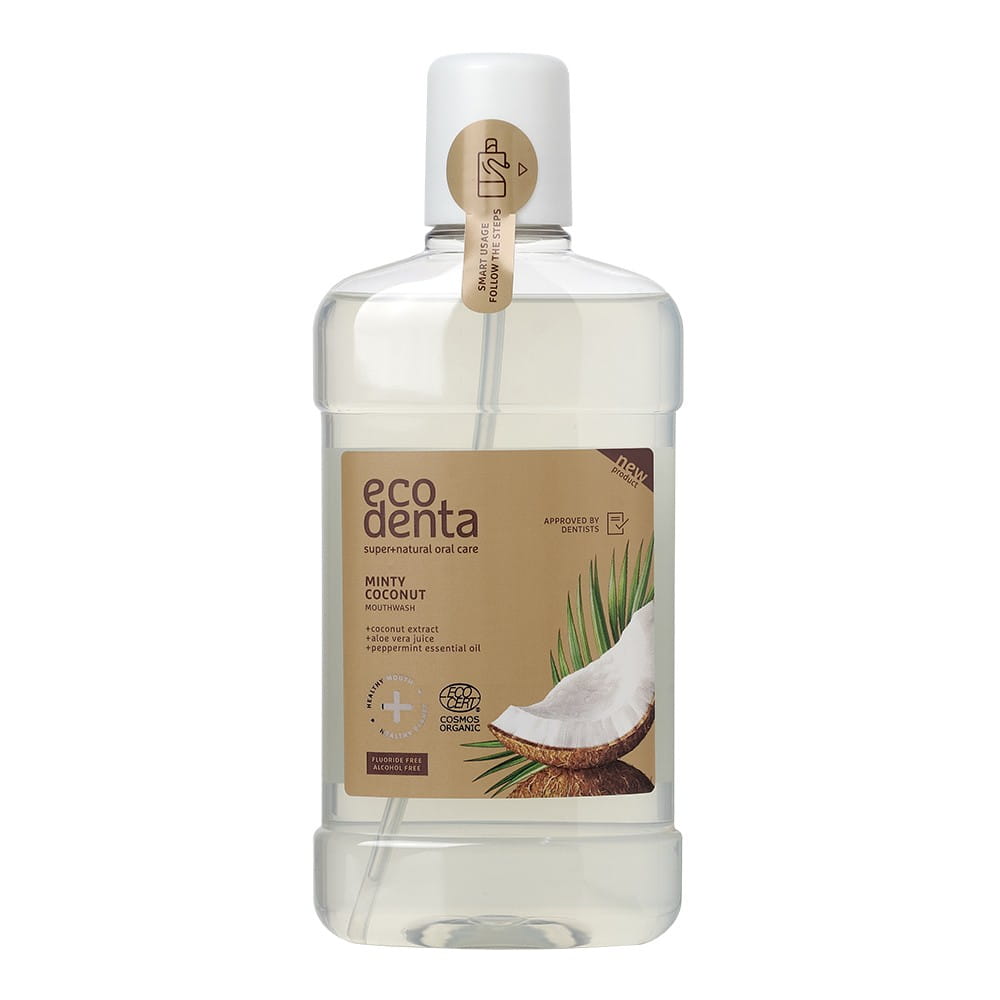 Bain de bouche menthe et noix de coco 500 ml BIOK LABORATOIRE