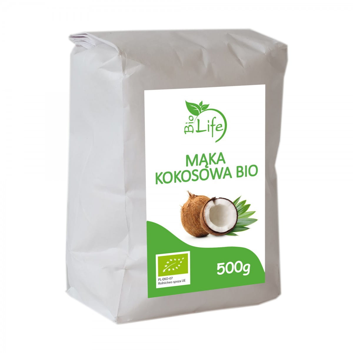 Farine de coco BIO 500 g BIOLIFE