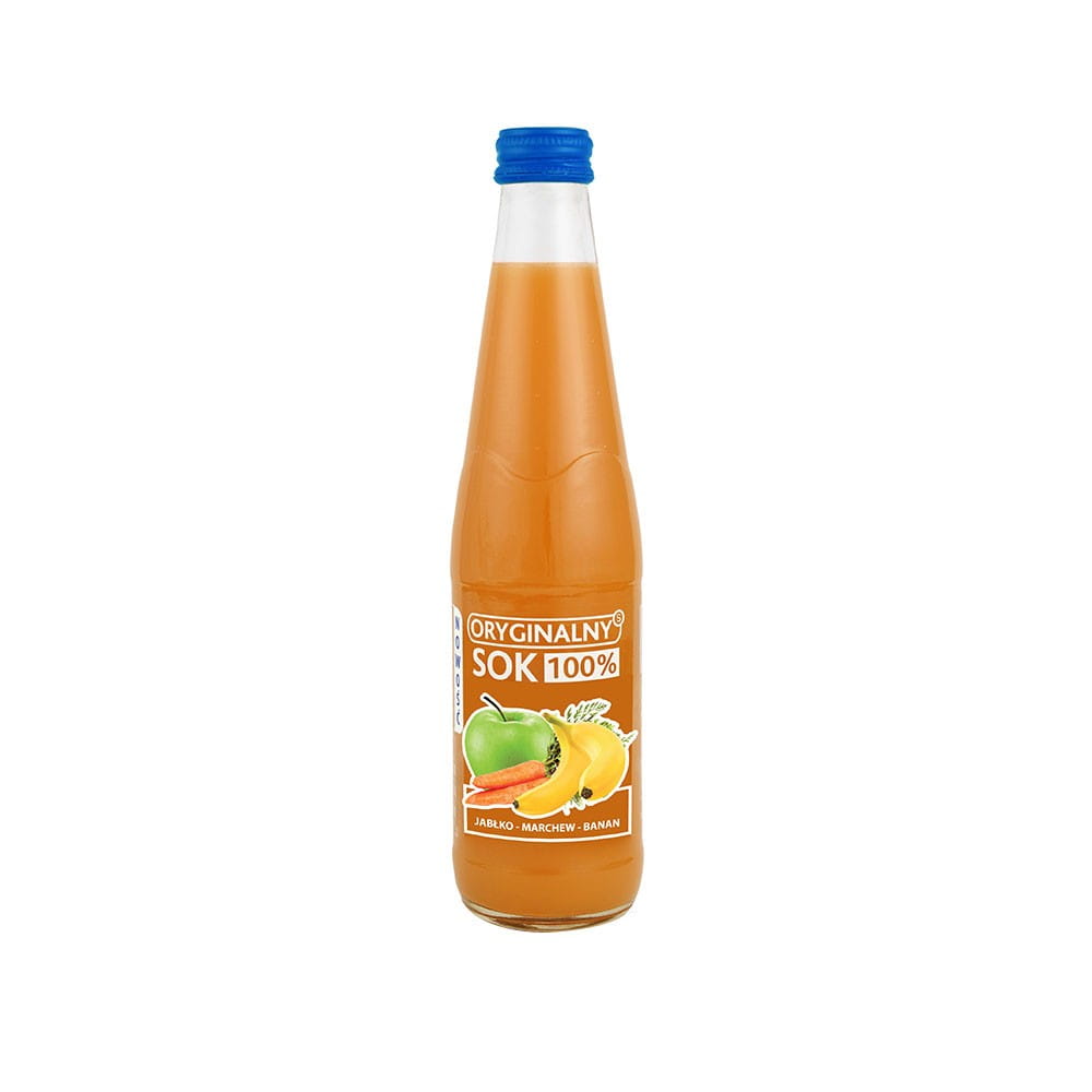 Jus pomme - carotte - banane 330 ml