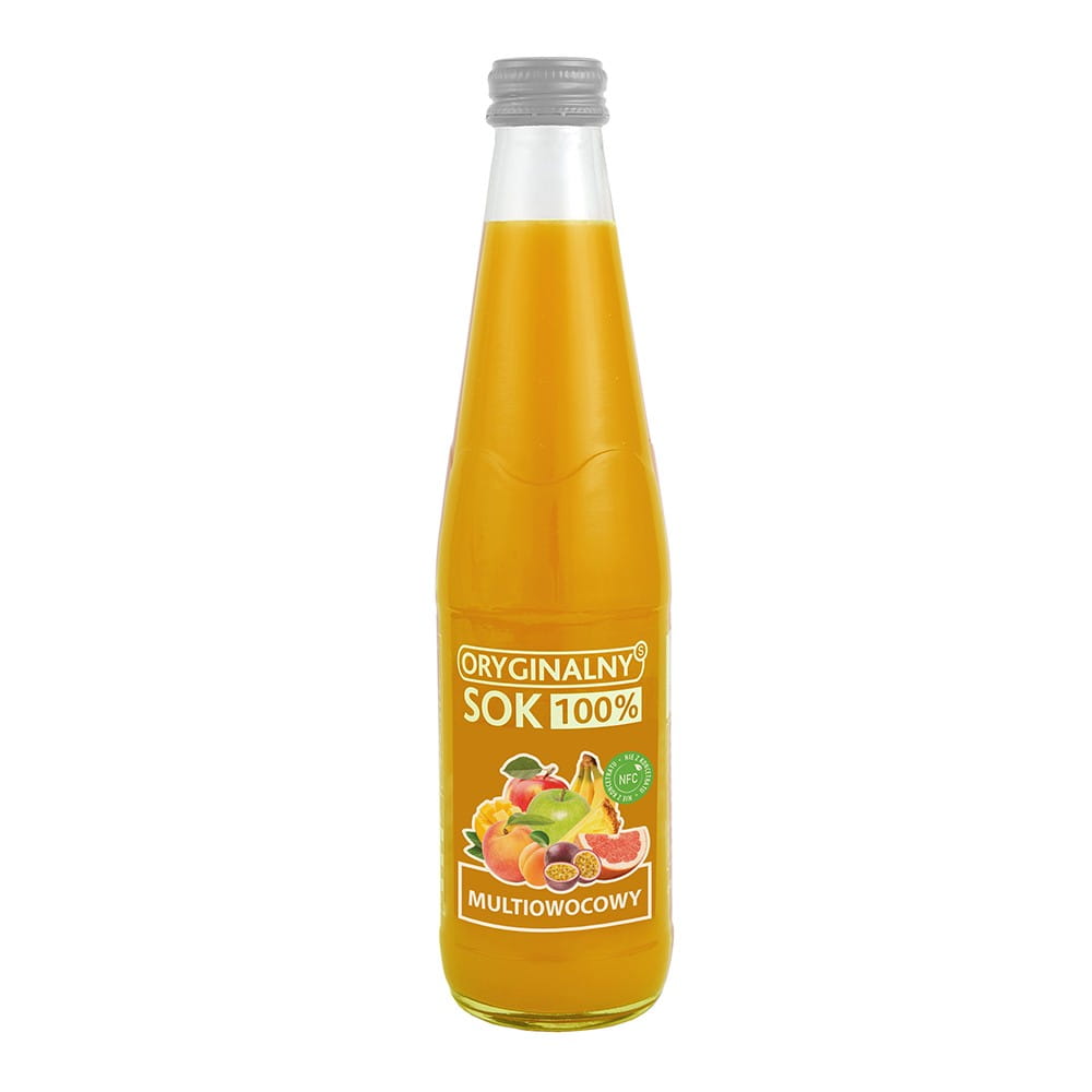 Jus multifruits 100% 330 ml