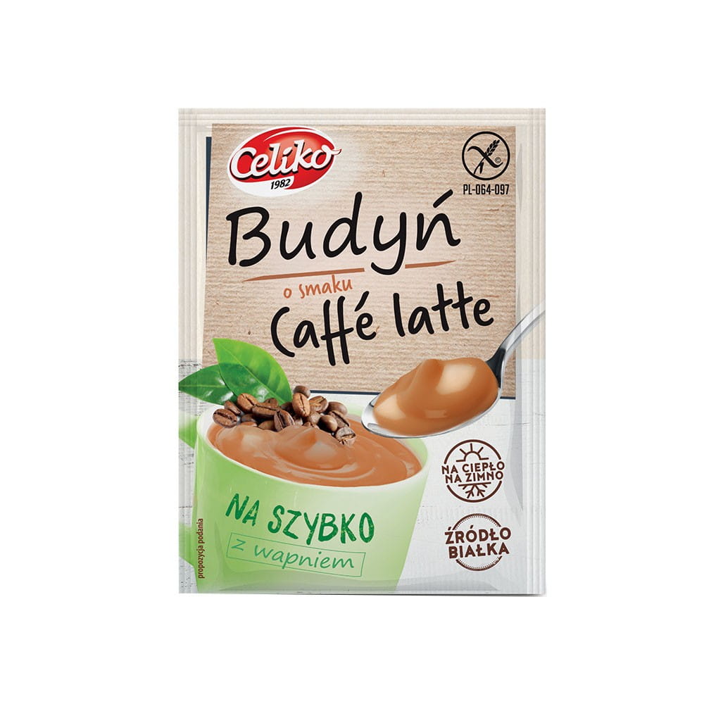 Pudding rapide, caffe latte au calcium 37 g CELIKO