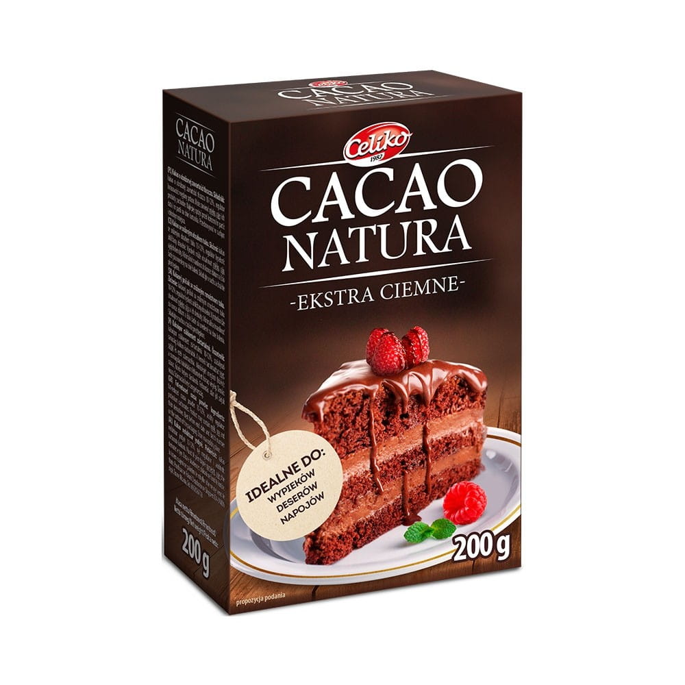 Cacao extra noir 200 g CELIKO