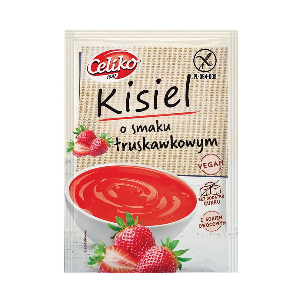 Kissel fraise 40 g CELIKO