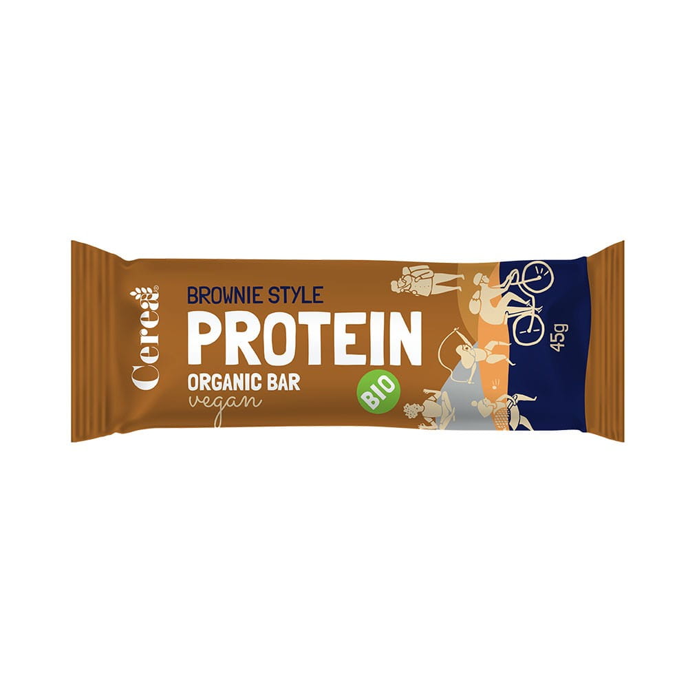Barre protéinée façon brownie BIO 45g CEREA