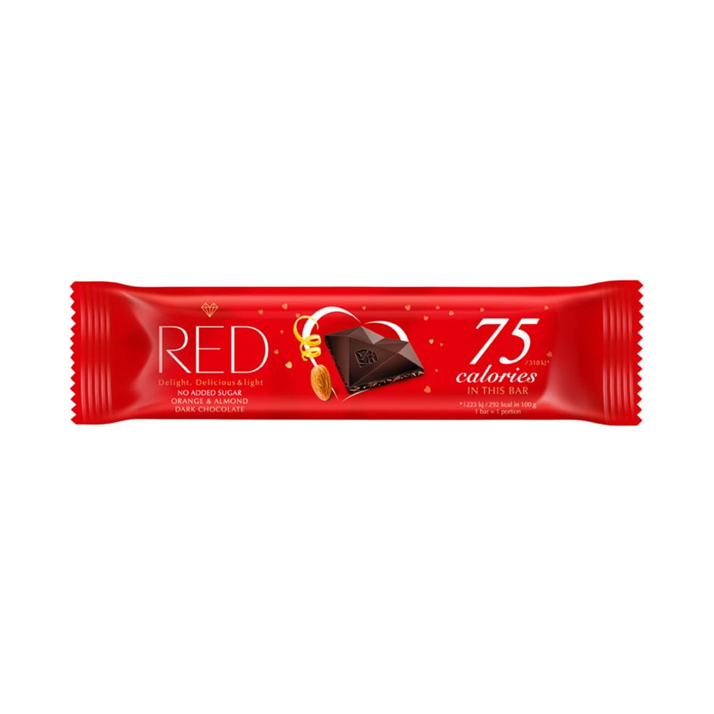 Chocolat noir orange et amandes 26 g