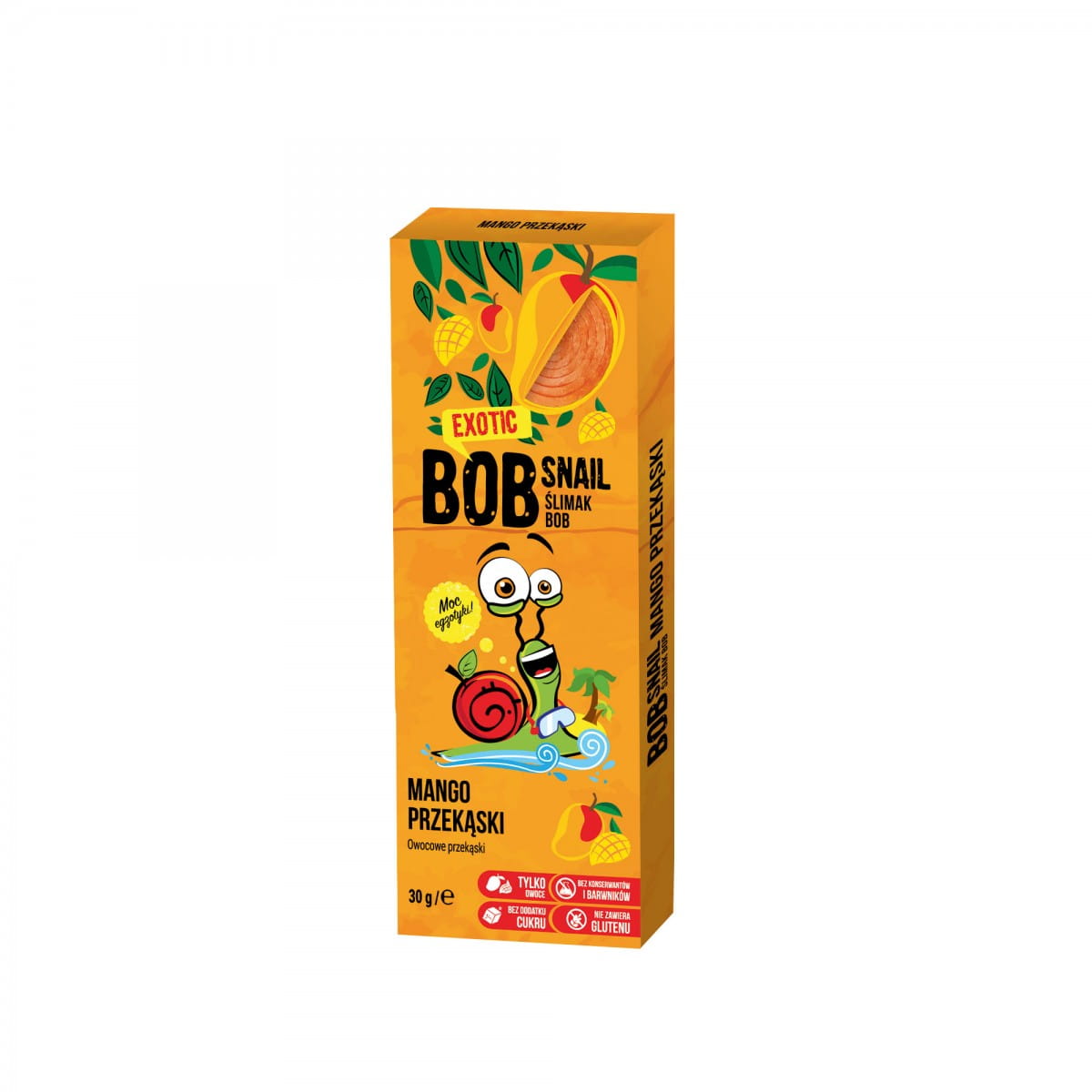 Snack à la mangue sans sucre ajouté 30 g BOB SNAIL