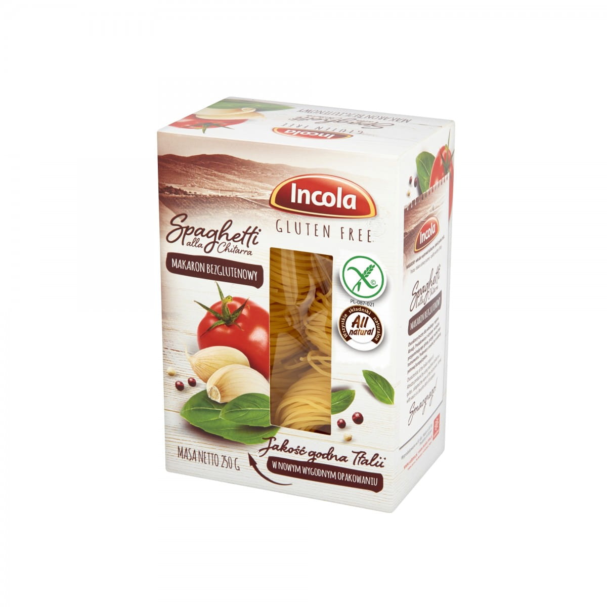 Pâtes spaghetti sans gluten 250 g GFS POLAND