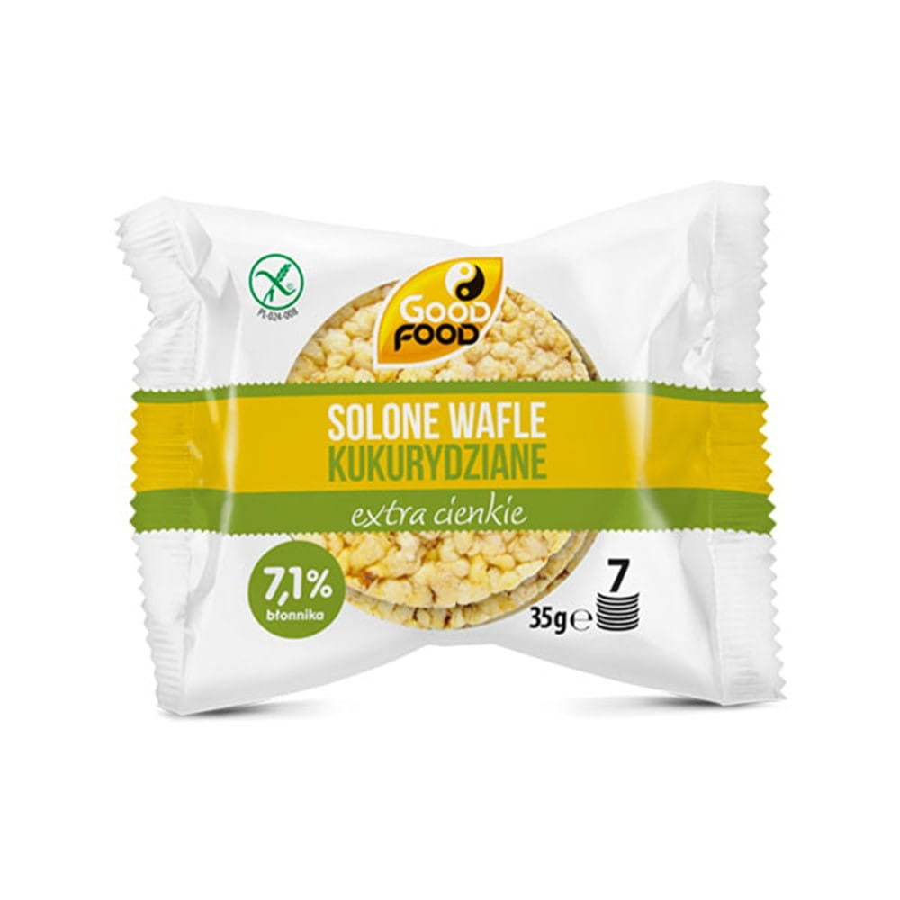 Gaufrettes de maïs salées extra fines 7 pièces 35 g